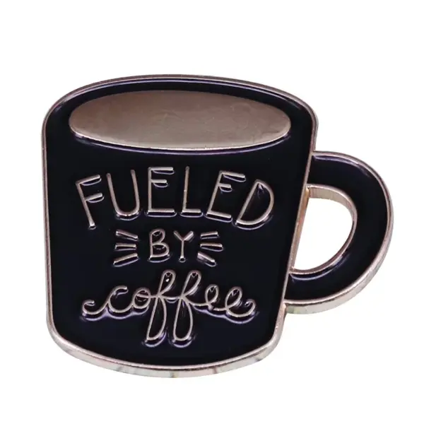 Coffee First Baking Varnish Enamel Pins - Image 24