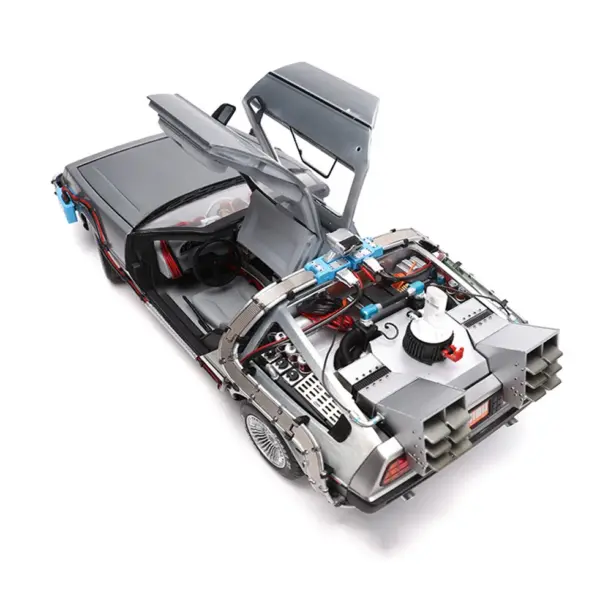 1/18 Scale Diecast DeLorean Time Machine Model - Image 5