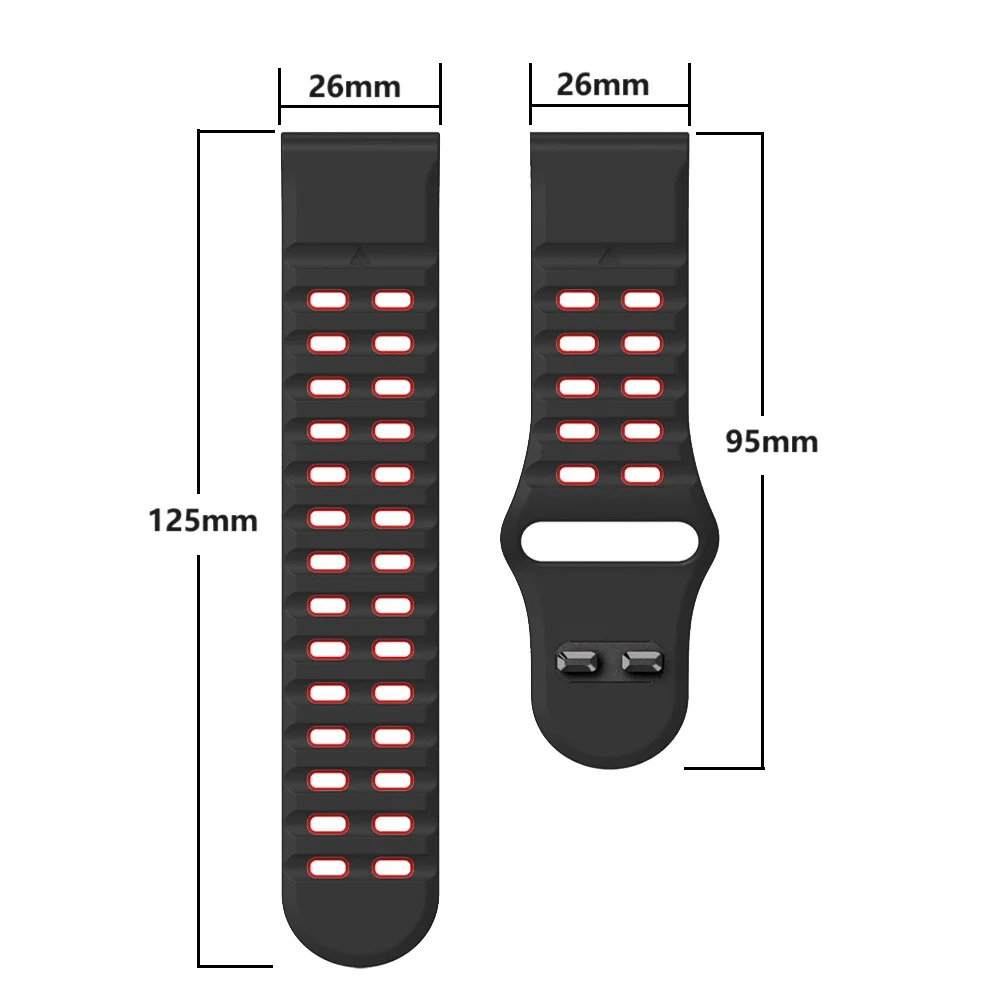 QuickFit Silicone Band for Garmin Fenix 8/7/6 5 QuickFit Silicone Band for Garmin Fenix 8/7/6 - Image 5