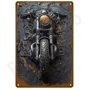 Retro Metal Wall Art Sign 20 x 30cm 40 S8d2d12c8e8804da58dd93e84aea193aaS