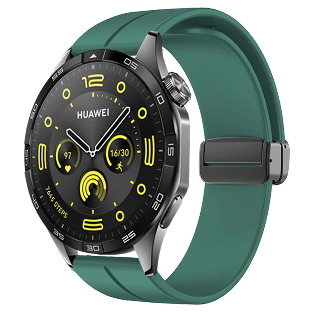 Magnetic Silicone Strap for Huawei Watch 4 Pro 15 Magnetic Silicone Strap for Huawei Watch 4 Pro - Image 15
