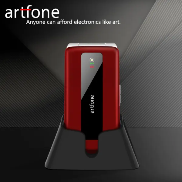 Artfone F20 Senior Flip Phone for Elderly with Bluetooth - Image 2