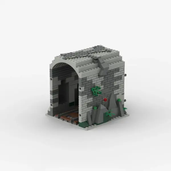 Creative Train Tunnel Building Blocks Set - Image 5