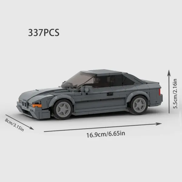Stylized Building Block Toy Car - Image 10