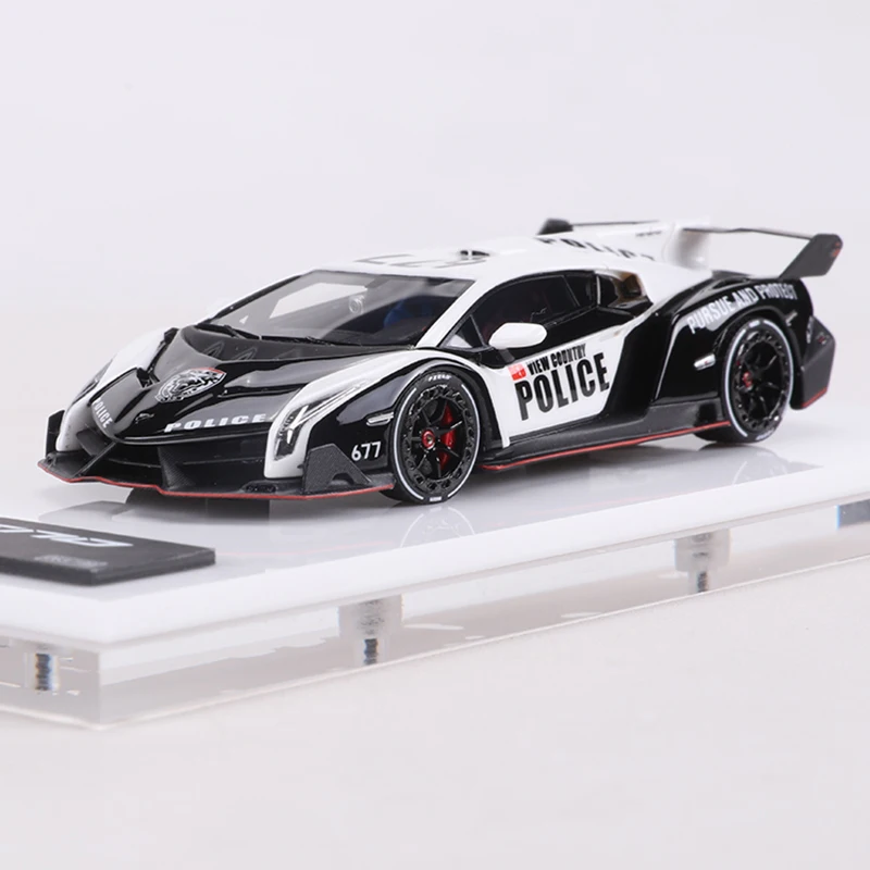 Veneno Resin Model Car 1:64 by Burago 12 Veneno Resin Model Car 1:64 by Burago - Image 12