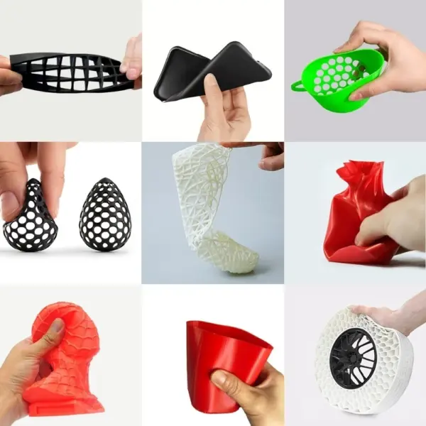 Flexible TPU 3D Printing Filament Set 250g - Image 3