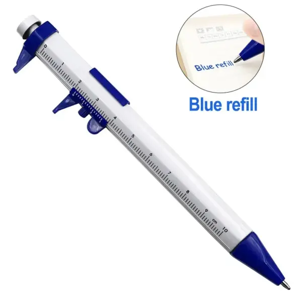 Multi-Functional Gel Ink Pen with Built-in Caliper - Image 9