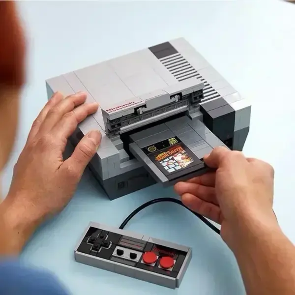 Super NES TV Game Console Building Blocks Set - Image 6