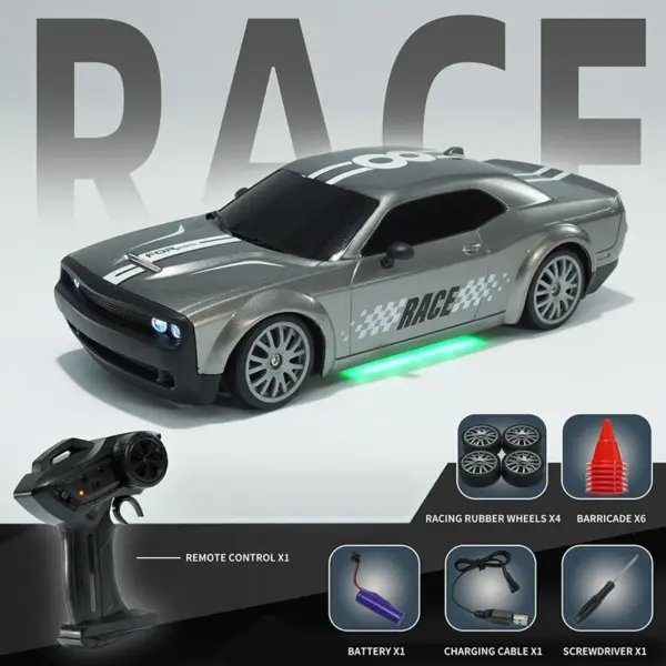1/20 Scale RC Drift Car with Remote Control - Image 9