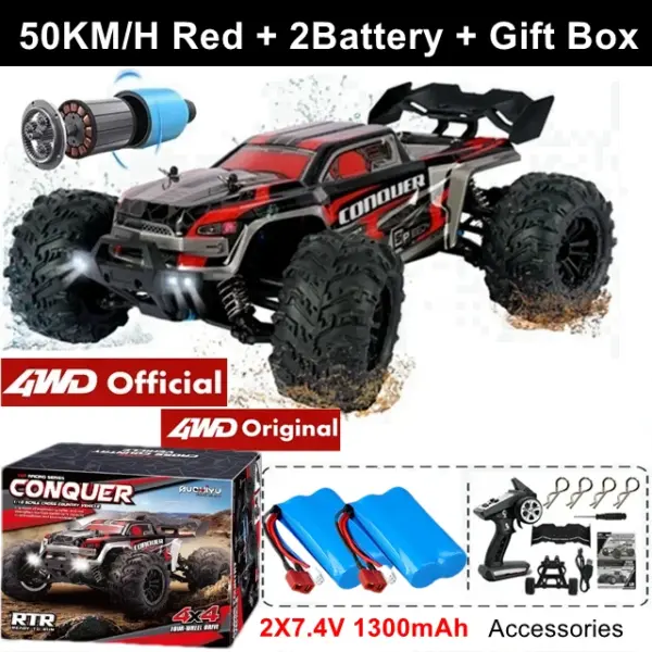 4WD High-Speed Off-Road RC Car 80KM/H - Image 12
