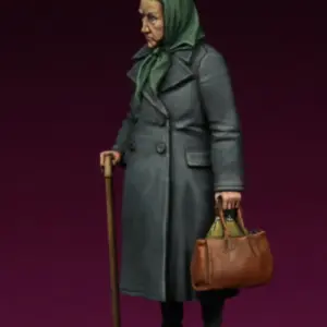 1/35 Scale Resin Elderly Woman Model Kit 5 S8f4149e87de945058b8de50f8278afd2D