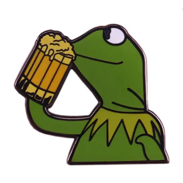 Pepe The Frog Meme Enamel Pin Badge for Bags - Image 29