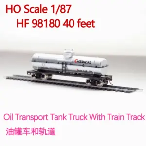 Diecast HO Scale 1/87 Oil Tank Truck Model 17 S8f9efb29ef6f4d3d807e6abe000d15443