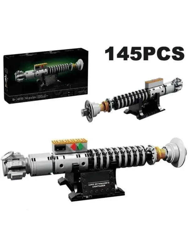 Luke Skywalker Lightsaber Building Blocks Set - Image 6