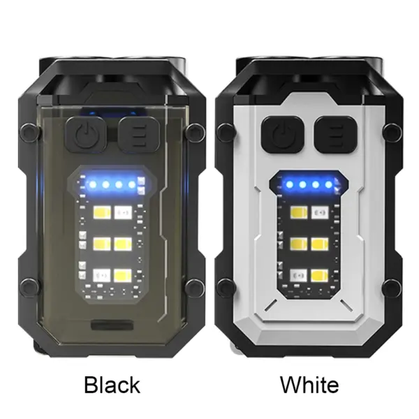 Mini Keychain Flashlight with USB Charging - Image 2