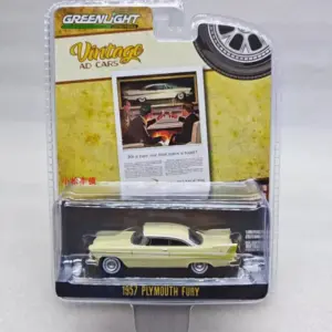 Vintage 1:64 1957 Plymouth Fury Model Car 6 S901ae0de0c6143b6a6805f7b291558400