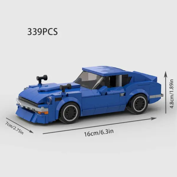 Stylized Building Block Toy Car - Image 70