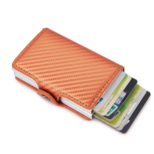 RFID Blocking Leather Wallet with Card Holder - Image 7