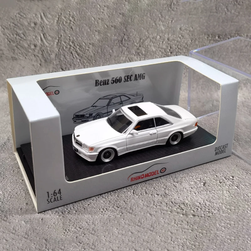 Benz 560 SEC AMG W126 Diecast Model 1:64 6 Benz 560 SEC AMG W126 Diecast Model 1:64 - Image 6