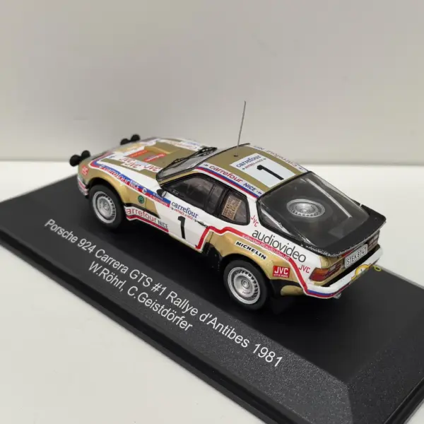 Diecast 1:43 Scale Porsche 924 Carrera GTS Model - Image 5