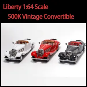 Liberty Diecast 1:64 Scale Vintage Convertible 10 S910ee9985ece418c8f6bba8410ab8b8ff