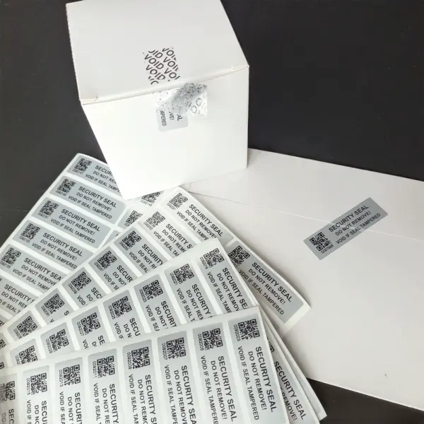 Tamper Proof QR Code Security Stickers 150 Pack - Image 6