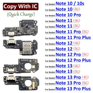 USB Charging Port Flex Cable for Xiaomi Phones