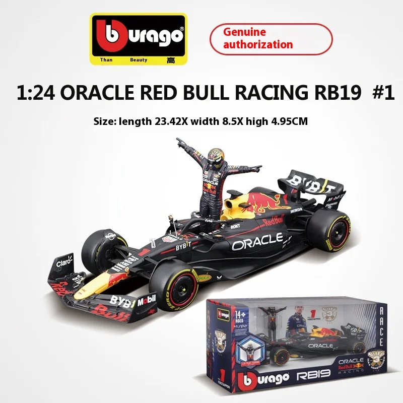 Bburago 1:24 F1 McLaren Lando Norris Model 8 Bburago 1:24 F1 McLaren Lando Norris Model - Image 8
