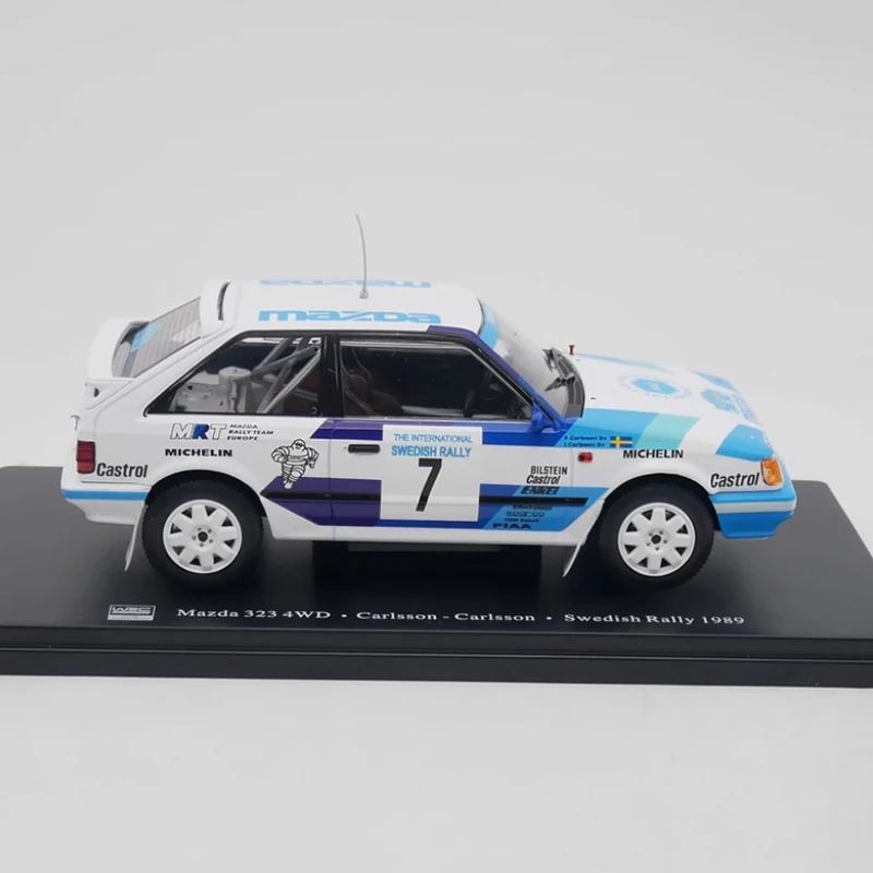 Mazda 323 4WD WRC 1989 Diecast Model 1:24 3 Mazda 323 4WD WRC 1989 Diecast Model 1:24 - Image 3