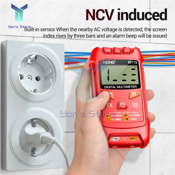 1Pcs ANENG M113 Digital Multimeter for Electrical Testing - Image 4