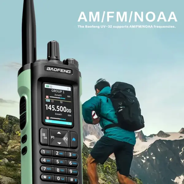 BAOFENG DM32 Walkie Talkie with GPS 10W - Image 3