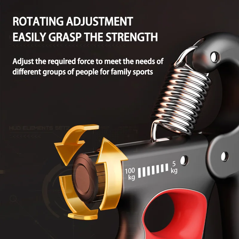 Adjustable Hand Grip Strengthener for Fitness and Rehab 5 Adjustable Hand Grip Strengthener for Fitness and Rehab - Image 5