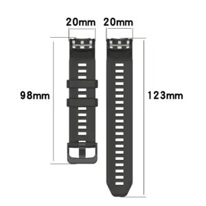 Silicone Sport Wristband for Garmin Instinct 2S 16 S92103c756dad46feabb21a3751fa4a9ft
