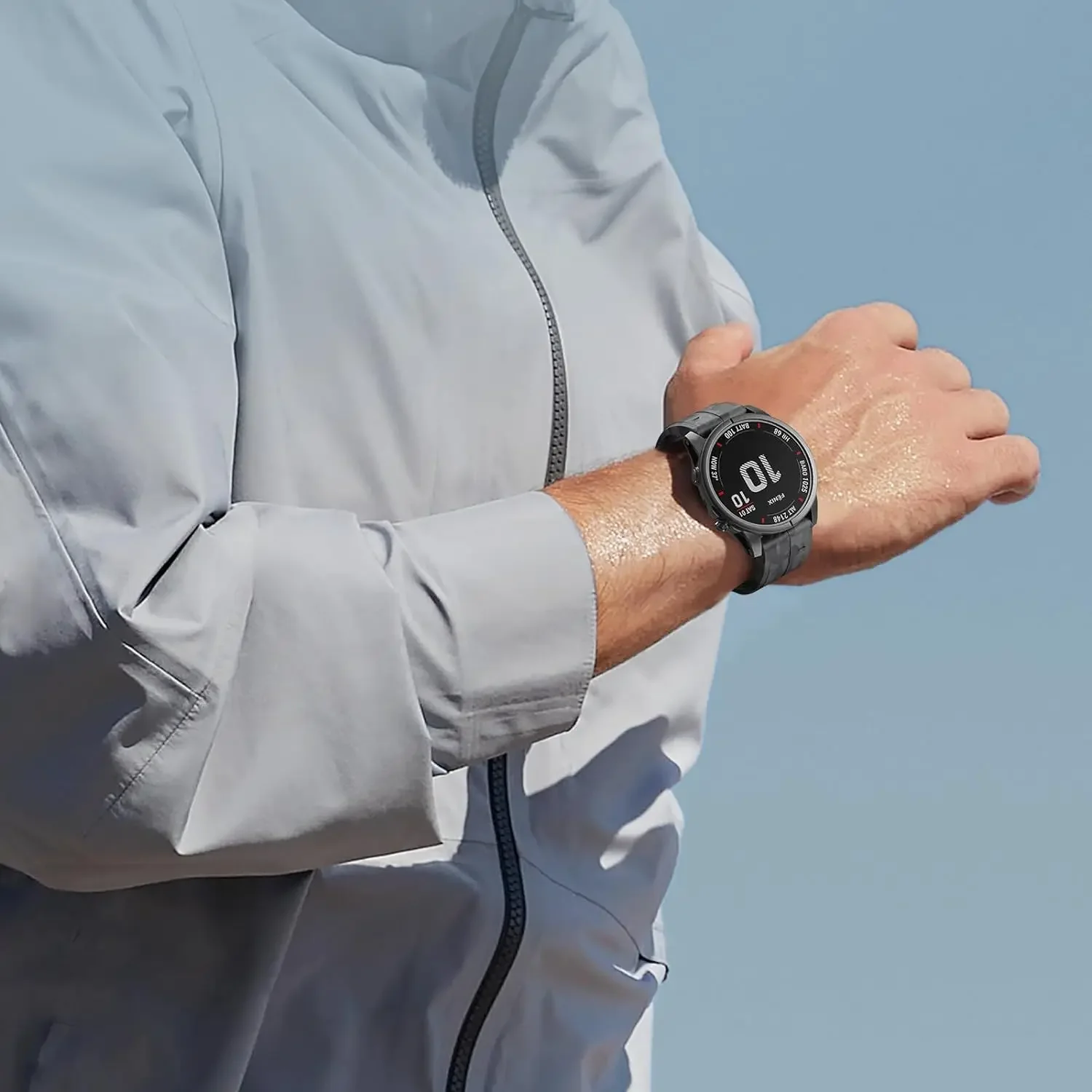 Garmin Fenix 6/7 Pro QuickFit Silicone Strap 6 Garmin Fenix 6/7 Pro QuickFit Silicone Strap - Image 6