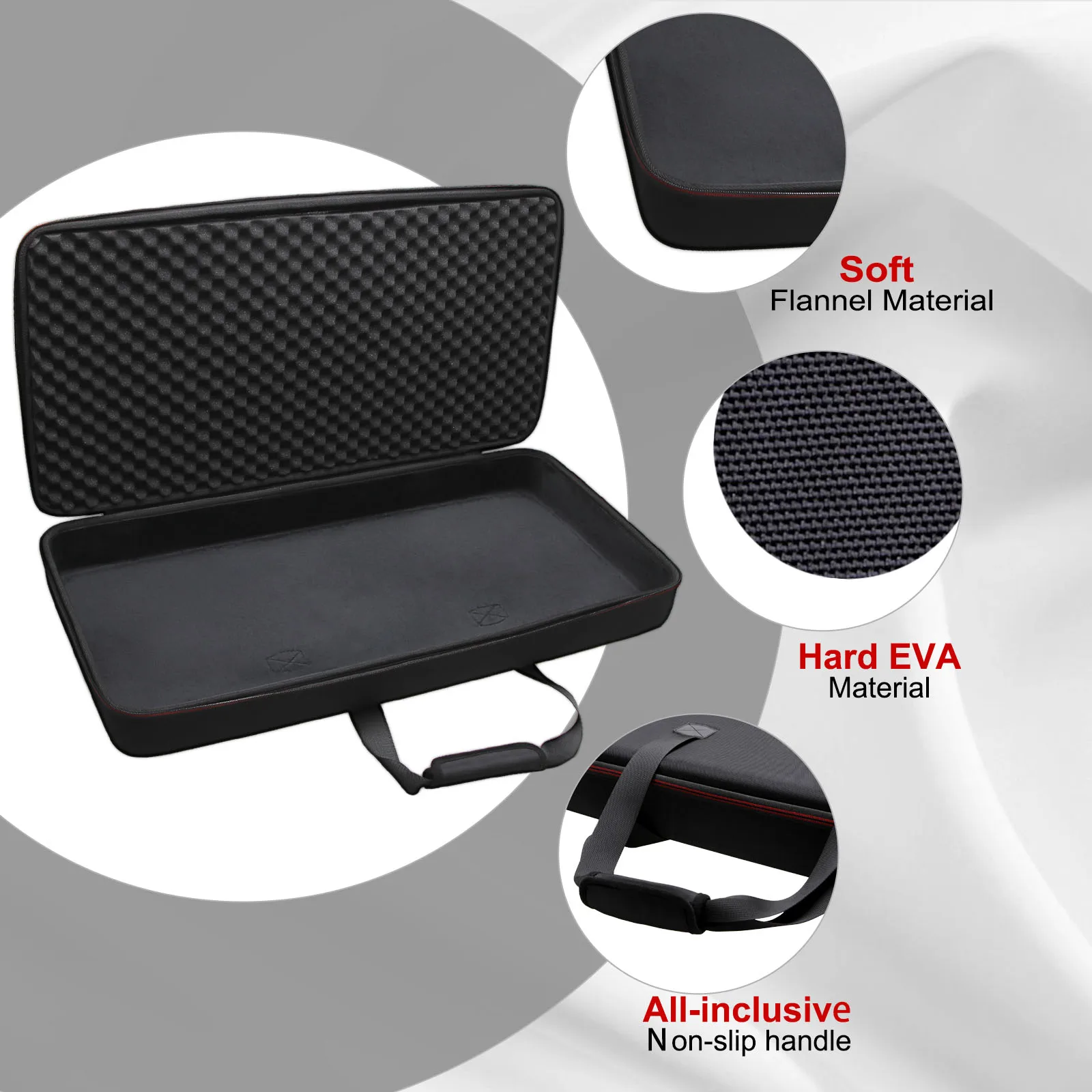 EVA Hard Case for Pioneer DJ DDJ FLX6 3 EVA Hard Case for Pioneer DJ DDJ FLX6 - Image 3