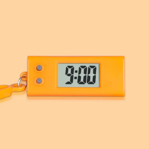 NoEnName_Null Student Digital Clock Keychain D1524GHV - Image 12