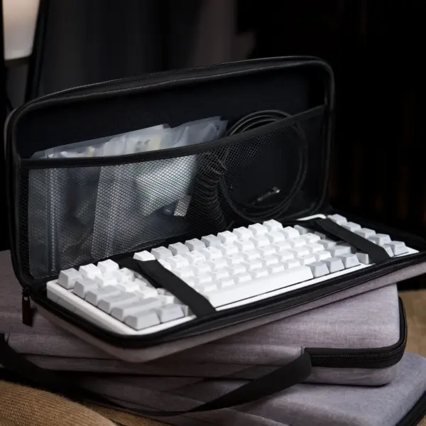 EVA Hard Shell Mechanical Keyboard Case Gray - Image 6