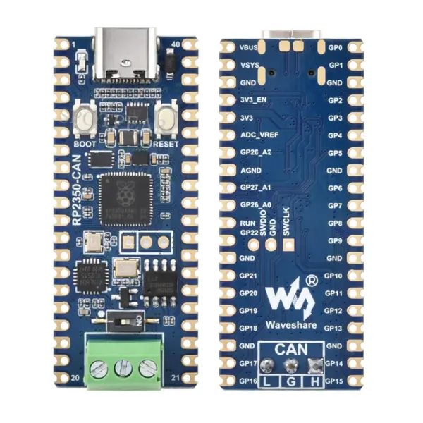 Raspberry Pi Pico RP2350A CAN Development Board - Image 5