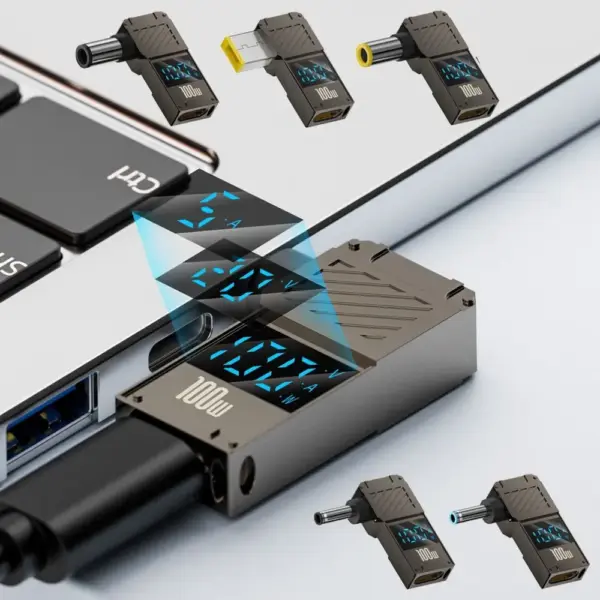 USB-C to DC Converter 100W with Display - Image 3