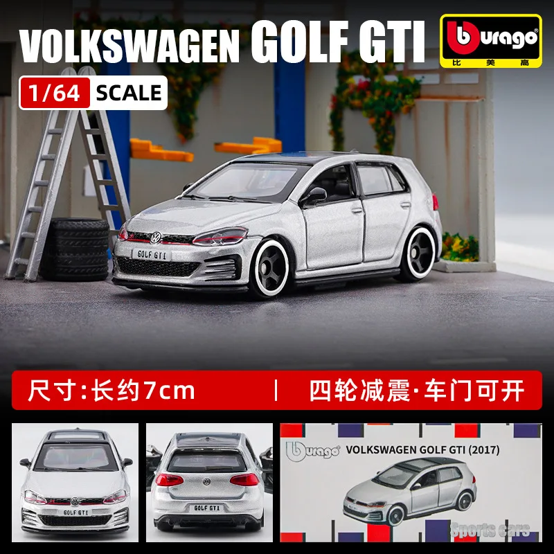 Bburago 1:64 Volkswagen Golf Gti Miniature 2 Bburago 1:64 Volkswagen Golf Gti Miniature - Image 2