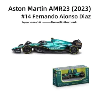 Bburago 1:43 Aston Martin AMR23 F1 Model 14 S93557f05bd014dafb6fd3fbb9df675ebo
