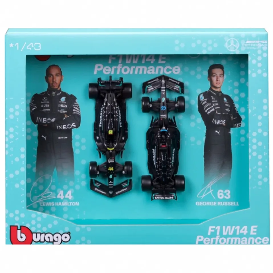 Mercedes Benz W14 F1 Diecast Model Car Set 5 Mercedes Benz W14 F1 Diecast Model Car Set - Image 5