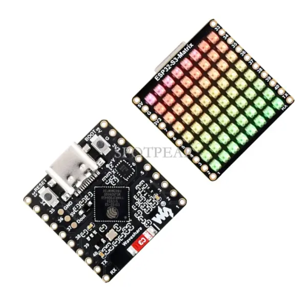 ESP32-S3 Development Board with RGB LED Matrix - Image 6