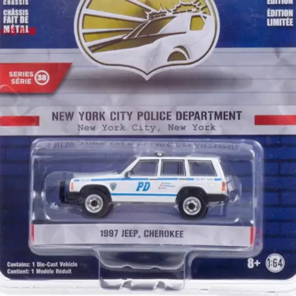 1997 Jeep Cherokee Diecast Model 1:64 Scale - Image 2