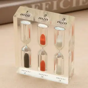 Colorful Acrylic Hourglass Timer 1-5 Minutes 13 S939d7da30bab475ab9ca60d773af3fe7t