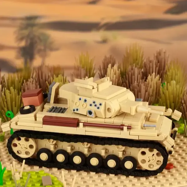 WW2 German Tank Building Block Set SDKFZ. 2 Half Track - Image 2