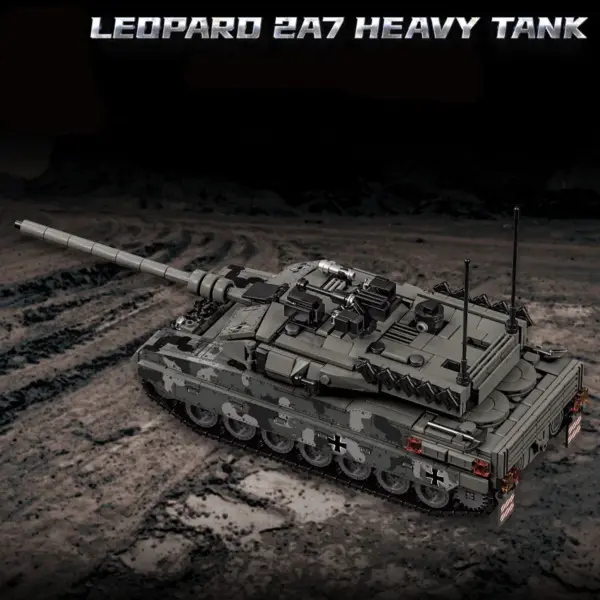 Leopard 2A7 Heavy Tank Building Blocks Set - Image 4