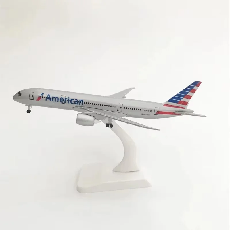 20cm Boeing 787 Metal Replica Airplane Model 5 20cm Boeing 787 Metal Replica Airplane Model - Image 5
