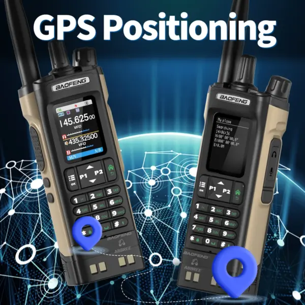 Baofeng UV-32 GPS Walkie Talkie 10W with Bluetooth - Image 4