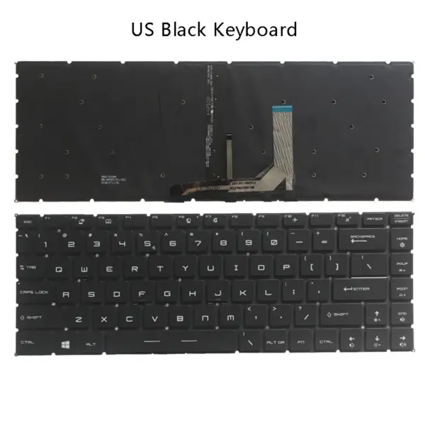 Backlit Keyboard for MSI GS65 & GF63 - Image 5